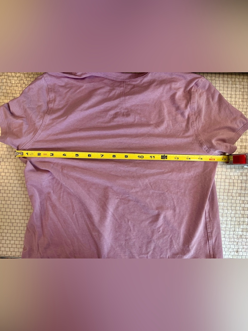 lululemon athletica Short Sleeve Crew Tee - Light Pink - Picture 8 of 8